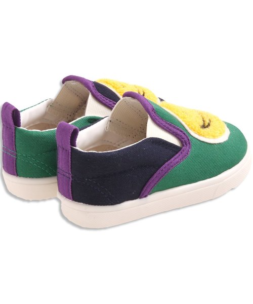 BREEZE（ブリーズ）の「FOスマイルサガラスリッポン（ベビー）（スリッポン・キッズ・ピンク/レインボー/ブラック/イエロー・14/15 /13/14.5/13.5）」の7枚目の写真