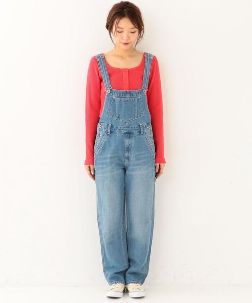 Another Edition（アナザーエディション）の「ペインターオーバーオール コバルト●（サロペット/オーバーオール・レディース・コバルトブルー・MEDIUM/SMALL）」の5枚目の写真