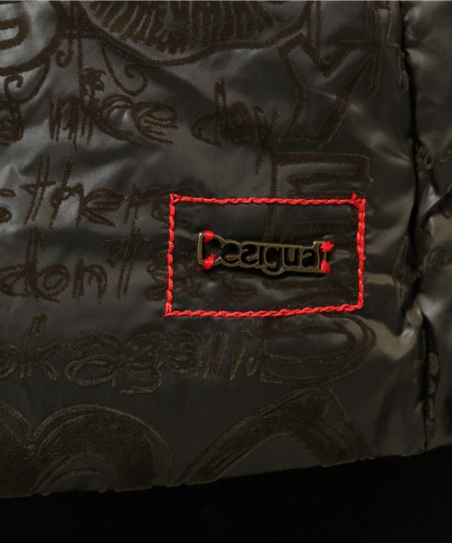 Desigual（デシグアル）の「「Desigual/デシグアル」アウター（ダウンジャケット/コート・レディース・グリーン系その他/レッド系その他/ブラック・42/44/40）」の9枚目の写真