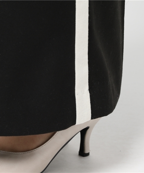 PUNYUS（プニュズ）の「サイドラインパンツ（その他パンツ・レディース・グレー/ブラック・3/4/2/1）」の9枚目の写真