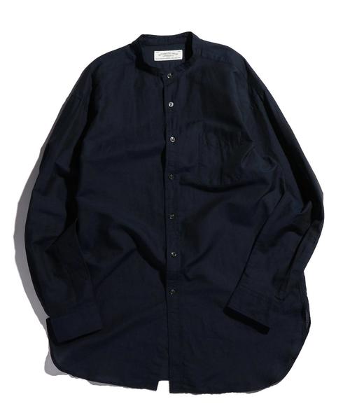 green label relaxing(グリーンレーベルリラクシング)の「SC C/LI BIG/バンドカラー シャツ ◆(シャツ/ブラウス・メンズ・ホワイト/ネイビー/その他・LARGE/MEDIUM/SMALL)」の11枚目の写真