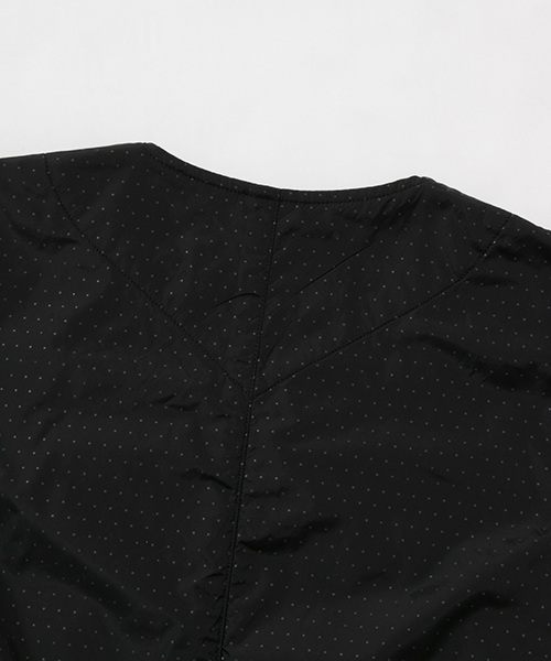 WORK NOT WORK URBAN RESEARCH（ワークノットワークアーバンリサーチ）の「WORK NOT WORK　ドットプリントスポーツテーラーベスト（ベスト・メンズ・ブラック/カーキ・LARGE/MEDIUM）」の11枚目の写真