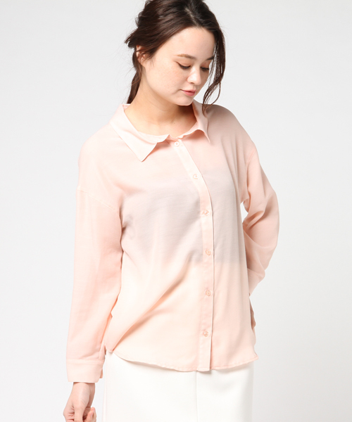 N.（N. Natural Beauty Basic）（エヌエヌナチュラルビューティーベーシック）の「ウォッシャブルビエラブラウス（シャツ/ブラウス・レディース・ホワイト系その他/ピンク/グレー/ネイビー/ホワイト・MEDIUM）」の17枚目の写真