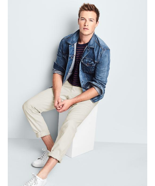 GAP(ギャップ)の「Gap 1969 Icon Denim Jacket (medium indigo Wash)(デニムジャケット・メンズ・ブルー・XL/L/S)」の2枚目の写真