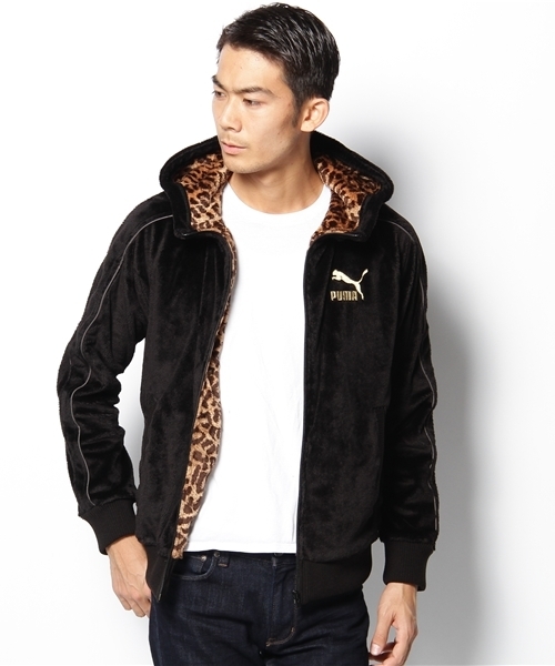 BEAMS（ビームス）の「PUMA×BEAMS / 別注 豹裏フードボア