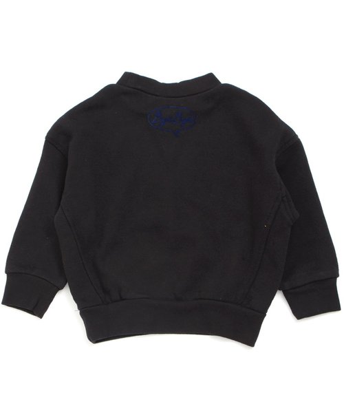 apres les cours（アプレレクール）の「切替えロゴトレーナー（スウェット・キッズ・キャメル/ブラック/カーキ・100/120/90/110/130/140/80）」の5枚目の写真