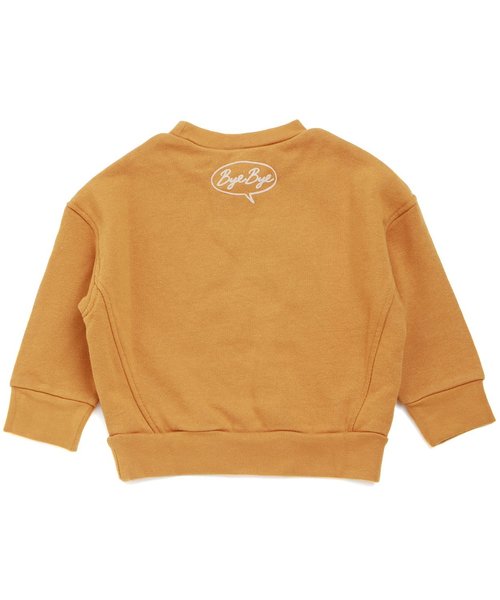 apres les cours（アプレレクール）の「切替えロゴトレーナー（スウェット・キッズ・キャメル/ブラック/カーキ・100/120/90/110/130/140/80）」の22枚目の写真