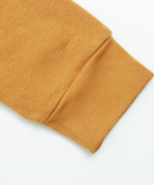 apres les cours（アプレレクール）の「切替えロゴトレーナー（スウェット・キッズ・キャメル/ブラック/カーキ・100/120/90/110/130/140/80）」の11枚目の写真