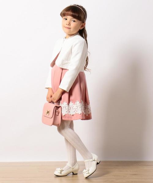 ANY(エニィ)の「【KIDS】セレモニー グログラン ワンピース(ワンピース・キッズ・ピンク系/サックスブルー系・130/110/120)」の6枚目の写真