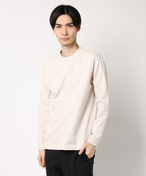MHL.(エムエイチエル)の「MATT COTTON JERSEY(Tシャツ/カットソー・メンズ・オフホワイト/ネイビー/ダークグリーン・LARGE/MEDIUM)」の2枚目の写真