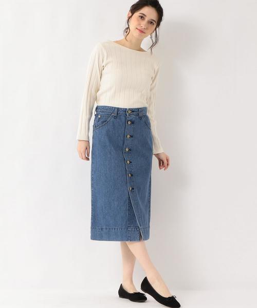 green label relaxing（グリーンレーベルリラクシング）の「SC ハリヌキフライス クルーネック カットソー ◆（Tシャツ/カットソー・レディース・オフホワイト/イエロー/ライトピンク/ブラック・FREE）」の12枚目の写真