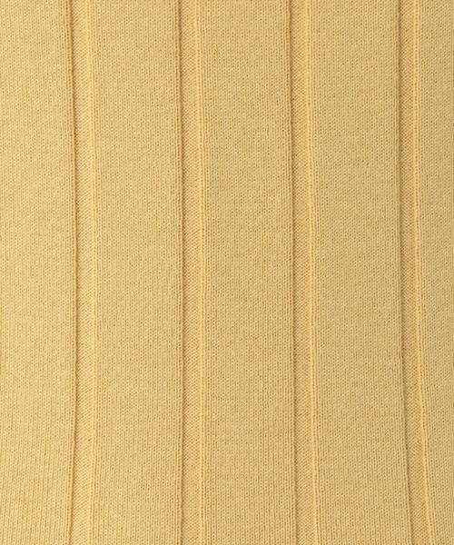 green label relaxing（グリーンレーベルリラクシング）の「SC ハリヌキフライス クルーネック カットソー ◆（Tシャツ/カットソー・レディース・オフホワイト/イエロー/ライトピンク/ブラック・FREE）」の14枚目の写真