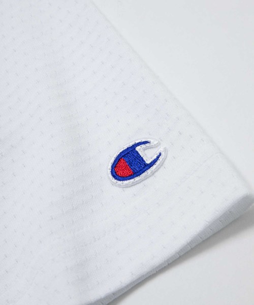 XLARGE(エクストララージ)の「XLARGE×Champion CVC MESH SLANTED OG S/S TEE / チャンピオン(Tシャツ/カットソー・メンズ・ホワイト/ブラック/イエロー・SMALL/MEDIUM/LARGE/X-LARGE)」の8枚目の写真