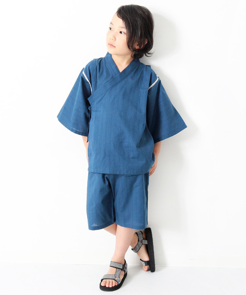 devirock（デビロック）の「総柄プリント甚平 じんべい（浴衣・キッズ・その他2/その他4/その他5/その他6/その他3/その他1・110cm/100cm/120cm/130cm/140cm/150cm/160cm）」の7枚目の写真