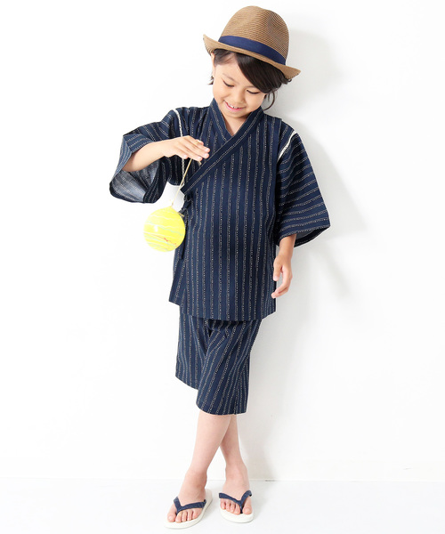 devirock（デビロック）の「総柄プリント甚平 じんべい（浴衣・キッズ・その他2/その他4/その他5/その他6/その他3/その他1・110cm/100cm/120cm/130cm/140cm/150cm/160cm）」の8枚目の写真