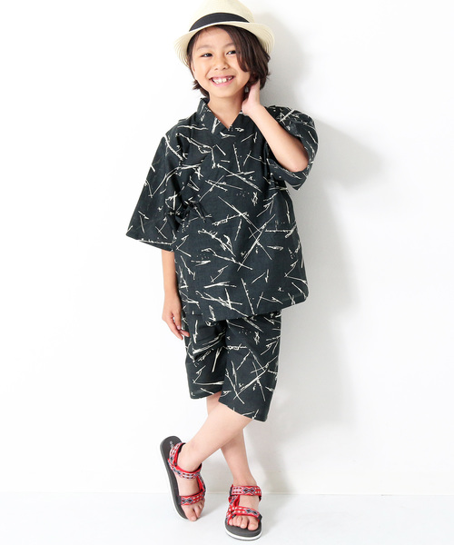 devirock（デビロック）の「総柄プリント甚平 じんべい（浴衣・キッズ・その他2/その他4/その他5/その他6/その他3/その他1・110cm/100cm/120cm/130cm/140cm/150cm/160cm）」の9枚目の写真