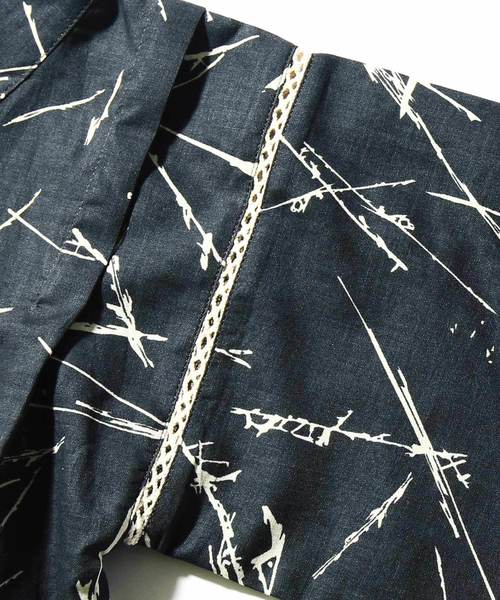 devirock（デビロック）の「総柄プリント甚平 じんべい（浴衣・キッズ・その他2/その他4/その他5/その他6/その他3/その他1・110cm/100cm/120cm/130cm/140cm/150cm/160cm）」の20枚目の写真