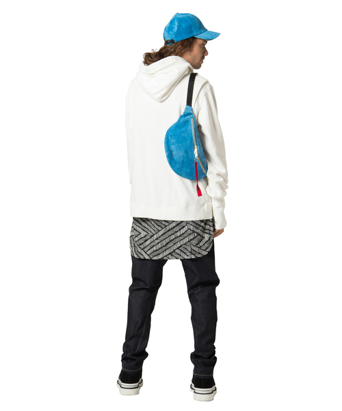 glamb（グラム）の「【glamb】Polyデニム/Poly denim（デニムパンツ・メンズ・ブラック/サックスブルー/ブルー・1/2/3）」の7枚目の写真