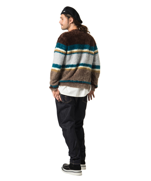 glamb（グラム）の「【glamb】Polyデニム/Poly denim（デニムパンツ・メンズ・ブラック/サックスブルー/ブルー・1/2/3）」の18枚目の写真