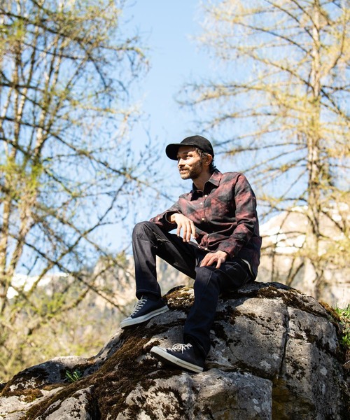 glamb（グラム）の「【glamb】Polyデニム/Poly denim（デニムパンツ・メンズ・ブラック/サックスブルー/ブルー・1/2/3）」の21枚目の写真