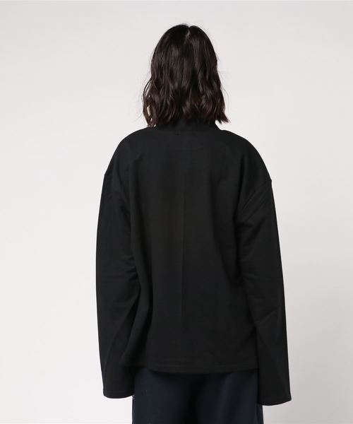 DING(ディング)の「DING/ロゴハイネックロンT(Tシャツ/カットソー・レディース・ホワイト/ブラック・FREE)」の3枚目の写真