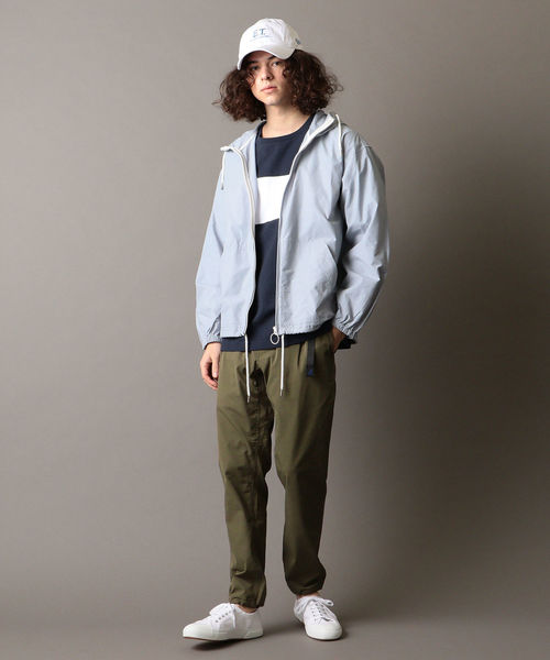 SHIPS JET BLUE（シップスジェットブルー）の「SHIPS JET BLUE: カラー ナイロンフードパーカー（マウンテンパーカー・メンズ・ライトブルー/イエロー/ピンク・X-SMALL/SMALL/MEDIUM/LARGE）」の14枚目の写真