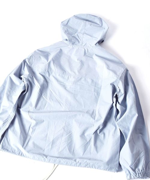 SHIPS JET BLUE（シップスジェットブルー）の「SHIPS JET BLUE: カラー ナイロンフードパーカー（マウンテンパーカー・メンズ・ライトブルー/イエロー/ピンク・X-SMALL/SMALL/MEDIUM/LARGE）」の6枚目の写真