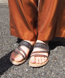 あしながおじさん | 〈あしながおじさん〉ビーズベルトサンダル(サンダル)