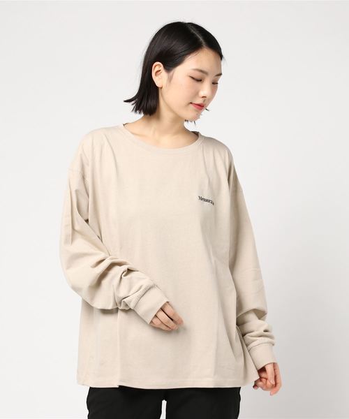 archives（アルシーヴ）の「BACKプリントプルオーバー（Tシャツ/カットソー・レディース・ブラック/ベージュ/オフホワイト・MEDIUM）」の3枚目の写真