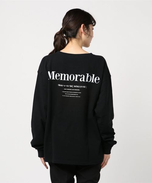 archives（アルシーヴ）の「BACKプリントプルオーバー（Tシャツ/カットソー・レディース・ブラック/ベージュ/オフホワイト・MEDIUM）」の5枚目の写真