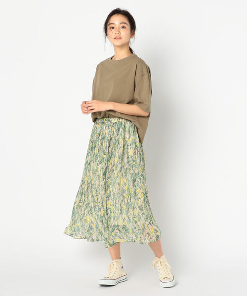 fredy repit（フレディレピ）の「BIGTシャツ（Tシャツ/カットソー・レディース・ブラック/オフホワイト/オリーブ/ピンク・38）」の20枚目の写真