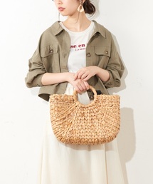 natural couture | 綿麻ライトショートブルゾン(ブルゾン)