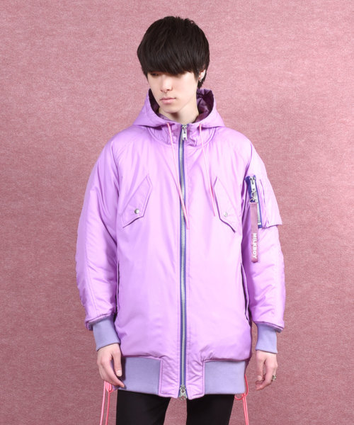MILKBOY（ミルクボーイ）の「LACED BOMBER ジャケット（ミリタリー
