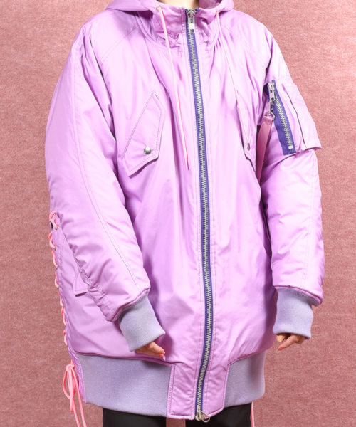 MILKBOY（ミルクボーイ）の「LACED BOMBER ジャケット（ミリタリー