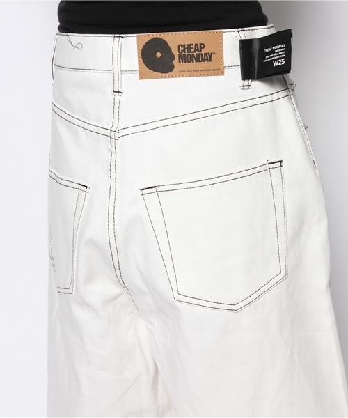 goocy（グーシー）の「【CHEAP MONDAY】MAXILIGHTCONTRA（デニムパンツ・レディース・ホワイト・26/25）」の5枚目の写真