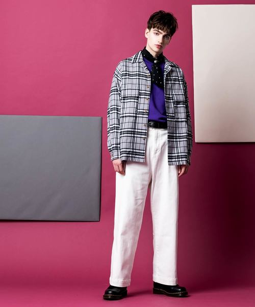 Lulu ＆ Arnie（るるあんどあーにー）の「ビッグシルエット チェック  ポケット ネルシャツ（シャツ/ブラウス・メンズ・その他1/その他2/その他3/その他4・MEDIUM/LARGE）」の6枚目の写真