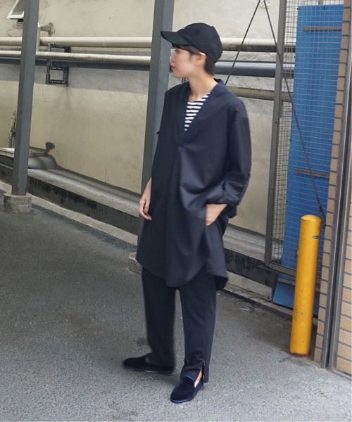 JOURNAL STANDARD LUXE(ジャーナルスタンダード ラックス)の「Warmツイル テーパーパンツ(その他パンツ・レディース・ネイビー/チャコールグレー・SMALL/MEDIUM/LARGE)」の17枚目の写真