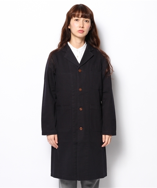 BEAMS BOY（ビームスボーイ）の「◎BEAMS BOY / チノ ショップコート③（その他アウター・レディース・グレー/カーキ/レッド/ネイビー・ONE SIZE）」の5枚目の写真