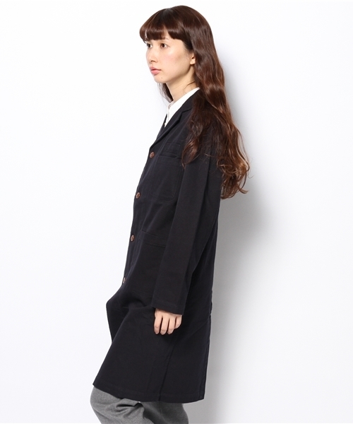 BEAMS BOY（ビームスボーイ）の「◎BEAMS BOY / チノ ショップコート③（その他アウター・レディース・グレー/カーキ/レッド/ネイビー・ONE SIZE）」の6枚目の写真