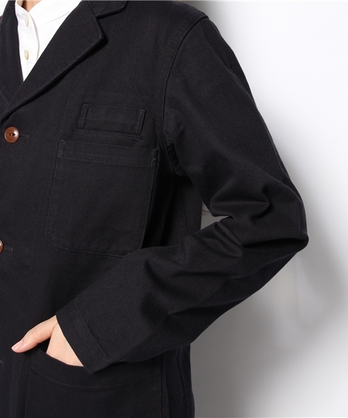 BEAMS BOY（ビームスボーイ）の「◎BEAMS BOY / チノ ショップコート③（その他アウター・レディース・グレー/カーキ/レッド/ネイビー・ONE SIZE）」の11枚目の写真