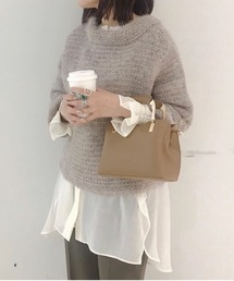 DouDou | 手編みガーターカーディガン(カーディガン/ボレロ)