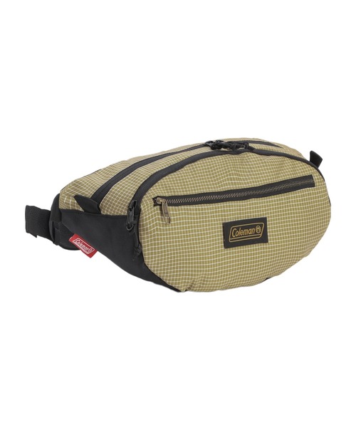 COLEMAN（コールマン）の「ウォーカーウエスト５（ボディバッグ/ウエストポーチ・レディース・チャコールグレー/ダークグリーン/ブラウン系カモフラージュ/ブラック×ホワイト/ライトブラック/ホワイト×ブラック/グリーン系その他/ブルー/ホワイト/ベージュ系その他/ブラック系その他・ONE SIZE/5L）」の8枚目の写真