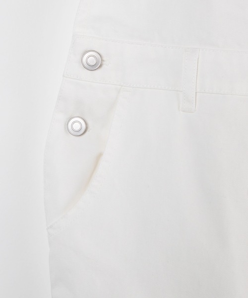 WEGO（ウィゴー）の「WEGO/チノオーバーオール（サロペット/オーバーオール・レディース・ブラック/ベージュ/ブラウン系その他/ホワイト・FREE）」の9枚目の写真