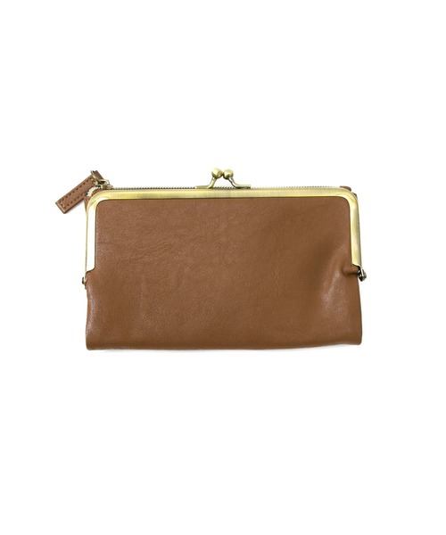 go slow caravan（ゴースローキャラバン）の「propellerhesds/プロペラヘッズ    合皮がま口2つ折ロングウォレット（財布・レディース・ブラック/キャメル/マスタード/オレンジ・FREE）」の4枚目の写真