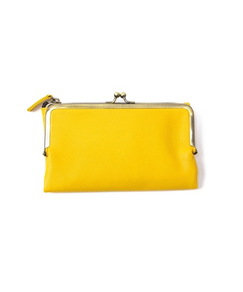 go slow caravan（ゴースローキャラバン）の「propellerhesds/プロペラヘッズ    合皮がま口2つ折ロングウォレット（財布・レディース・ブラック/キャメル/マスタード/オレンジ・FREE）」の3枚目の写真