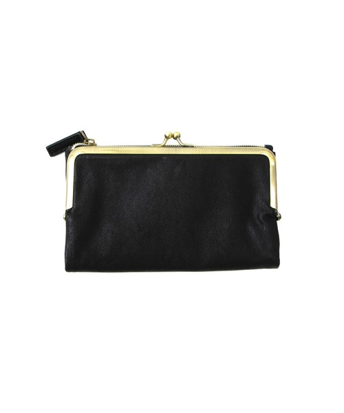 go slow caravan（ゴースローキャラバン）の「propellerhesds/プロペラヘッズ    合皮がま口2つ折ロングウォレット（財布・レディース・ブラック/キャメル/マスタード/オレンジ・FREE）」の2枚目の写真