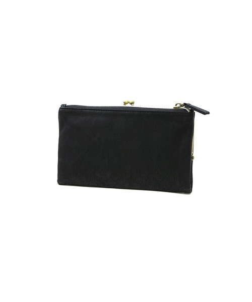 go slow caravan（ゴースローキャラバン）の「propellerhesds/プロペラヘッズ    合皮がま口2つ折ロングウォレット（財布・レディース・ブラック/キャメル/マスタード/オレンジ・FREE）」の19枚目の写真