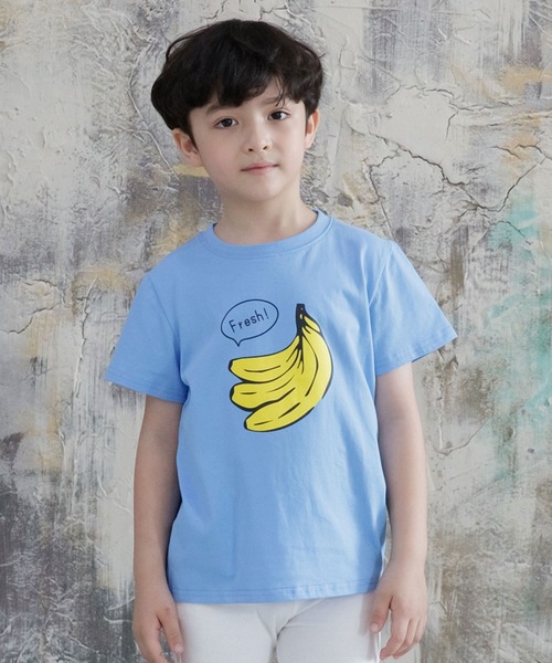 Bee des Bee(ビーデスビー)の「【コットン100%】半袖プリントTシャツ(Tシャツ/カットソー・キッズ・ライトグレー/ブラック/ベージュ/サックスブルー/ブラウン系その他/グレー/スモークピンク/チャコールグレー/ブラウン系その他2/ブルー系その他2/ネイビー/コバルトブルー/杢グレー/ピンク系その他/ブルー系その他/モカ/ホワイト/ブルー系その他3/ホワイト系その他/ブルー系その他4/ラベンダー/クリーム/ホワイト系その他2・110cm/100cm/120cm/130cm/140cm/150cm)」の19枚目の写真