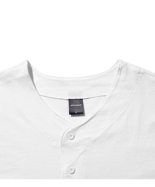 APPLEBUM（アップルバム）の「Baseball T-shirt（Tシャツ/カットソー・メンズ・グレー/ブラック/ホワイト・MEDIUM/LARGE/X-LARGE/XX-LARGE）」の7枚目の写真