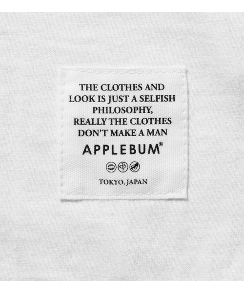 APPLEBUM（アップルバム）の「Baseball T-shirt（Tシャツ/カットソー・メンズ・グレー/ブラック/ホワイト・MEDIUM/LARGE/X-LARGE/XX-LARGE）」の9枚目の写真